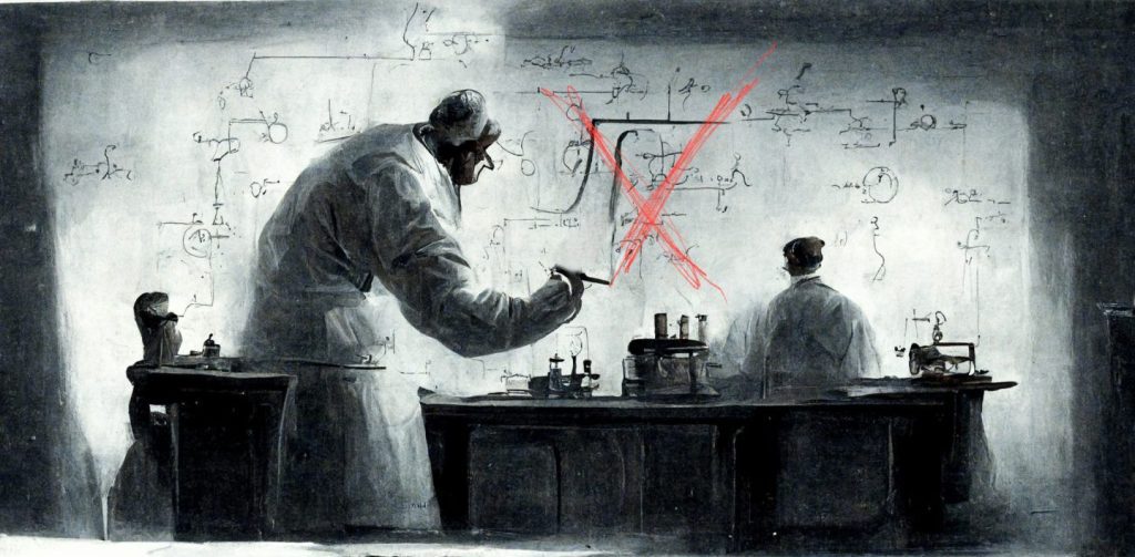Scienziati che sbagliano formule