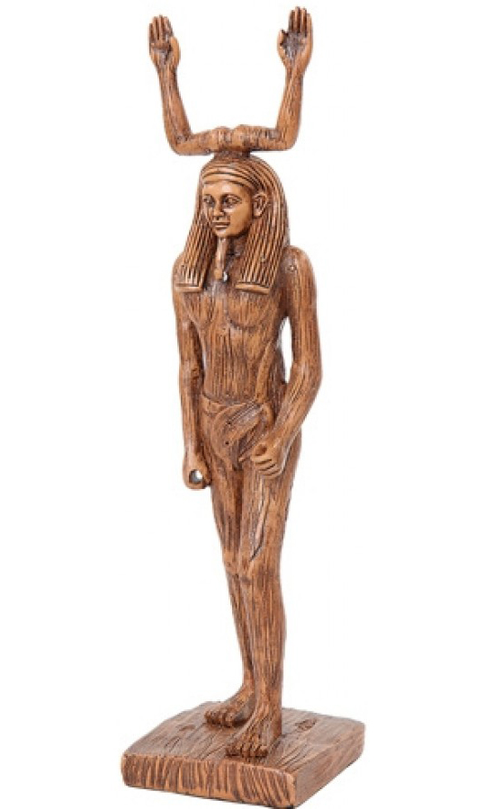 Statua in legno del Ka sul Re Hor I / Au-ib-Re