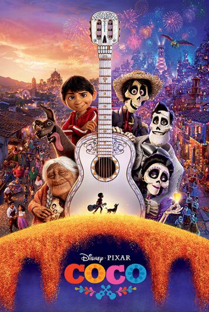 La locandina del film "Coco" della Disney/Pixar - Día de los Muertos - Il Giorno dei Morti - Archaeus, studio e ricerca sul paranormale