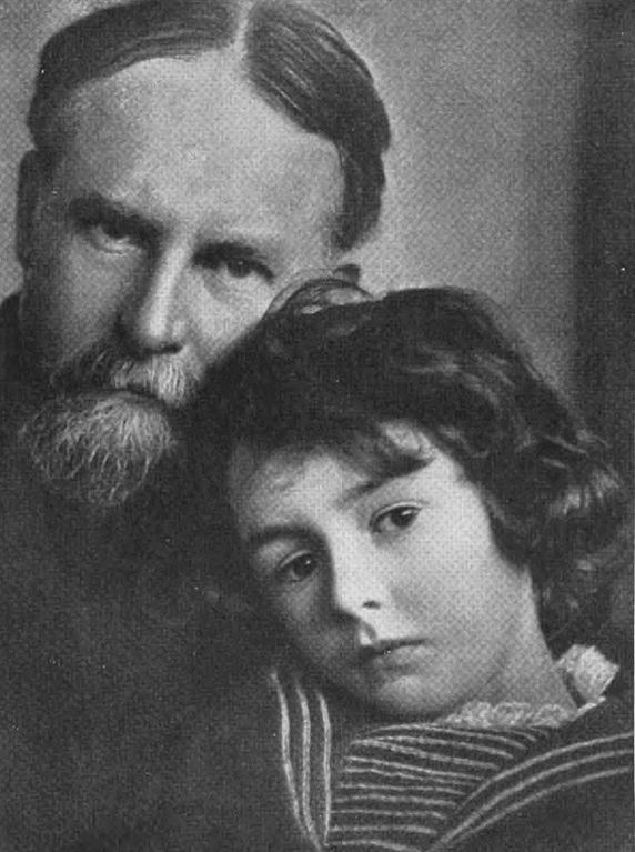 Frederic WH Myers con la figlia Sylvia