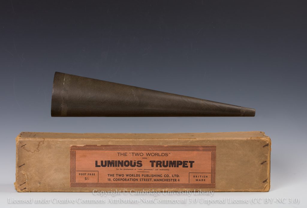 Tromba Spirituale conservata nella Biblioteca dell'Università di Cambridge