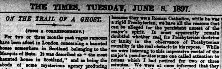 Un frammento del lungo articolo del corrispondente anonimo - 8 giugno 1897
