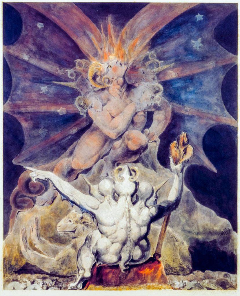 Il numero della Bestia, William Blake, 1805