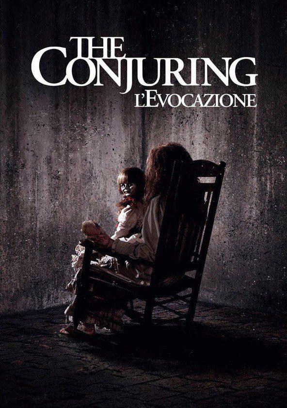 La locandina del film L'Evocazione (The Conjuring) del 2013