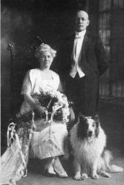 Carl A. Wickland e sua moglie Anna W. Anderson