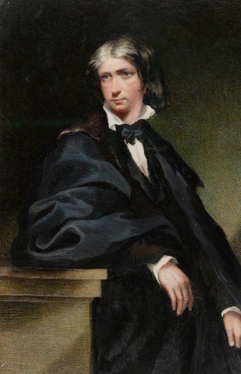 James Henry Leigh Hunt, ritratto del 1838, di Margaret Gillies (1803-1887) - Per gentile concessione della National Portrait Gallery, Londra